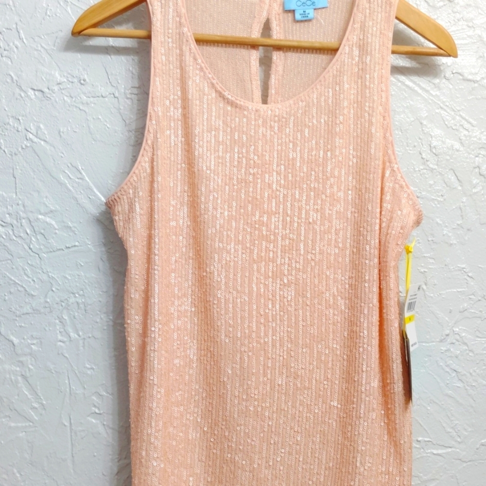Cece Sequin Tank Top